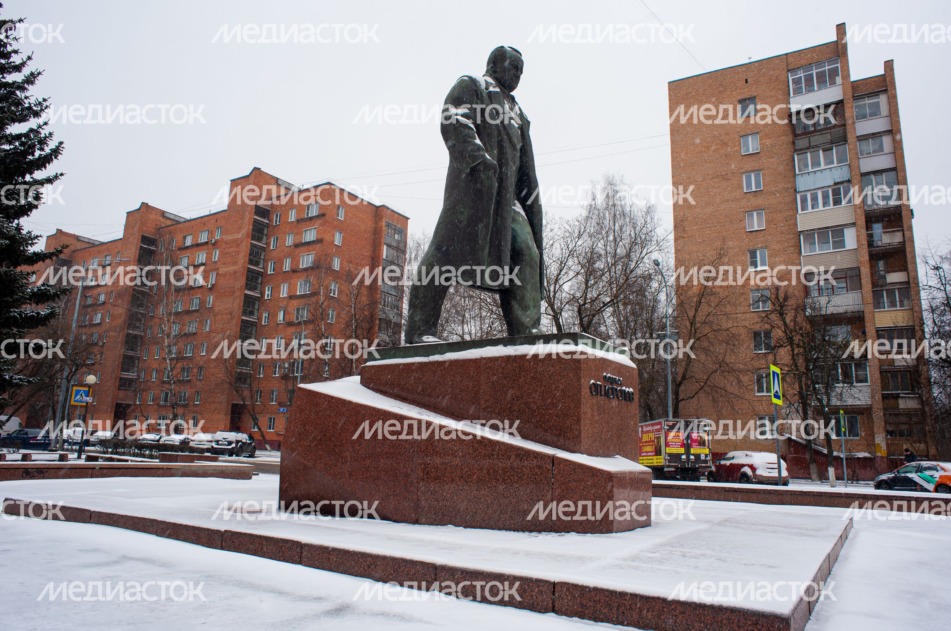 Зимние виды города Королёв