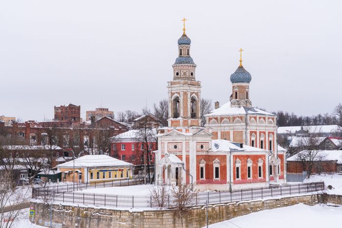 Серпухов. Соборная гора. Зима