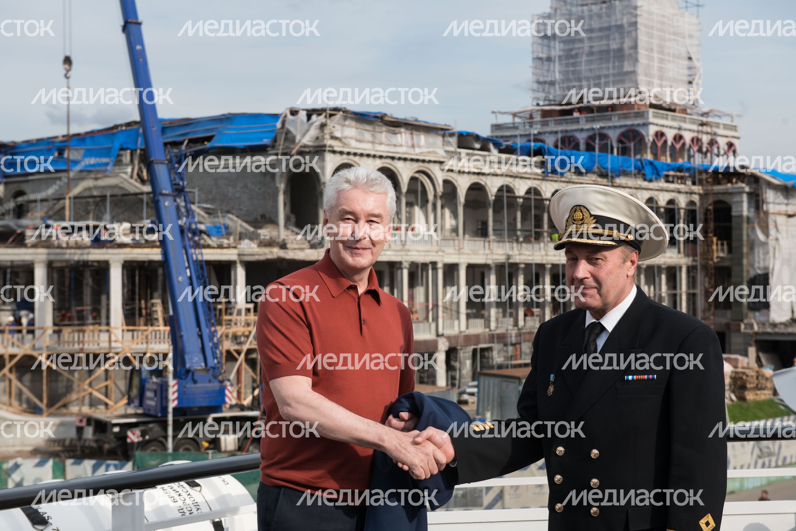 Реставрация Северного речного вокзала