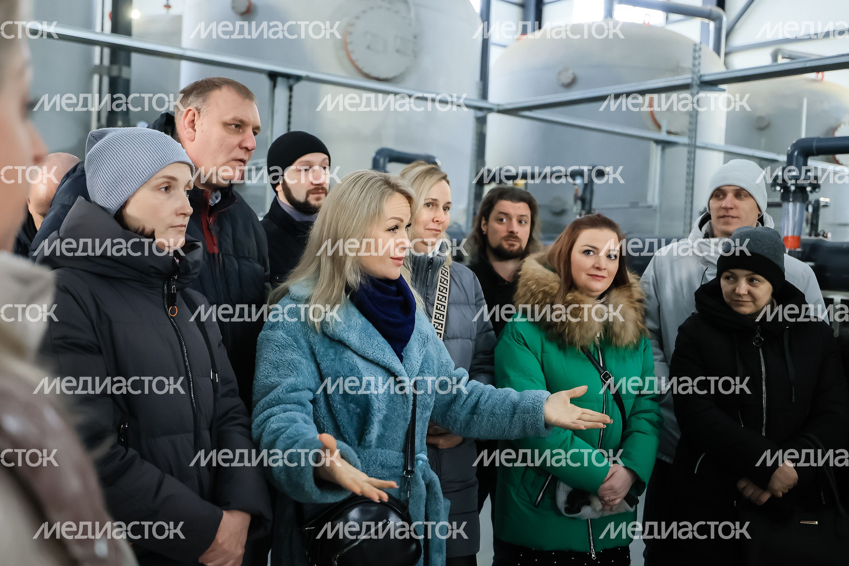 Посещение губернатором Подмосковья ВЗУ во Фрязине