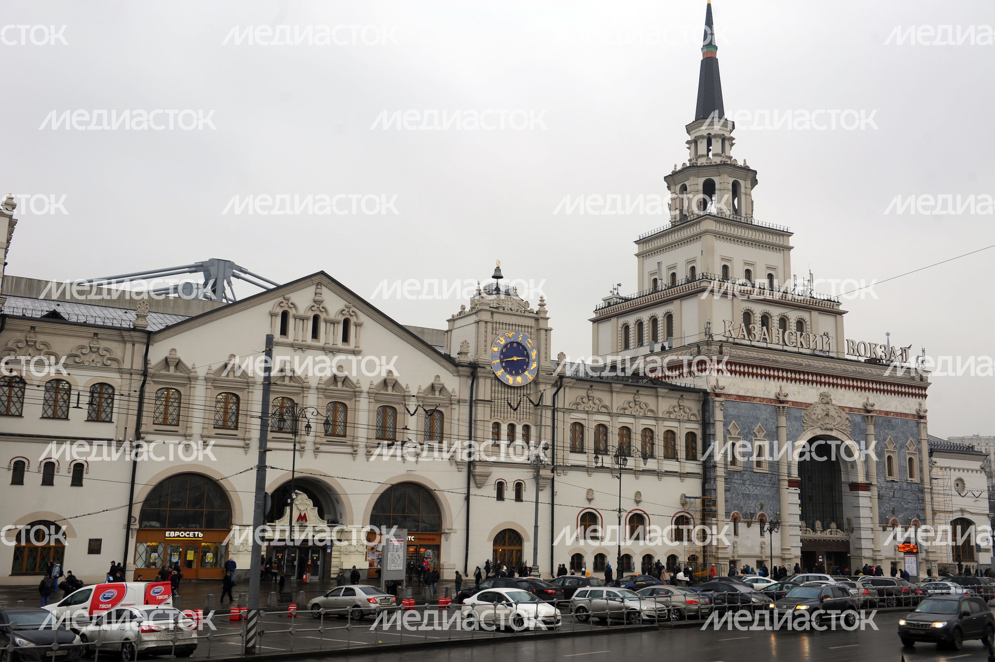 Казанский вокзал в Москве