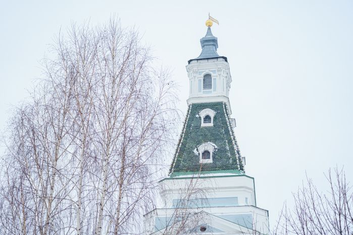 Сергиев Посад. Свято-Троицкая Сергиева лавра. Зима