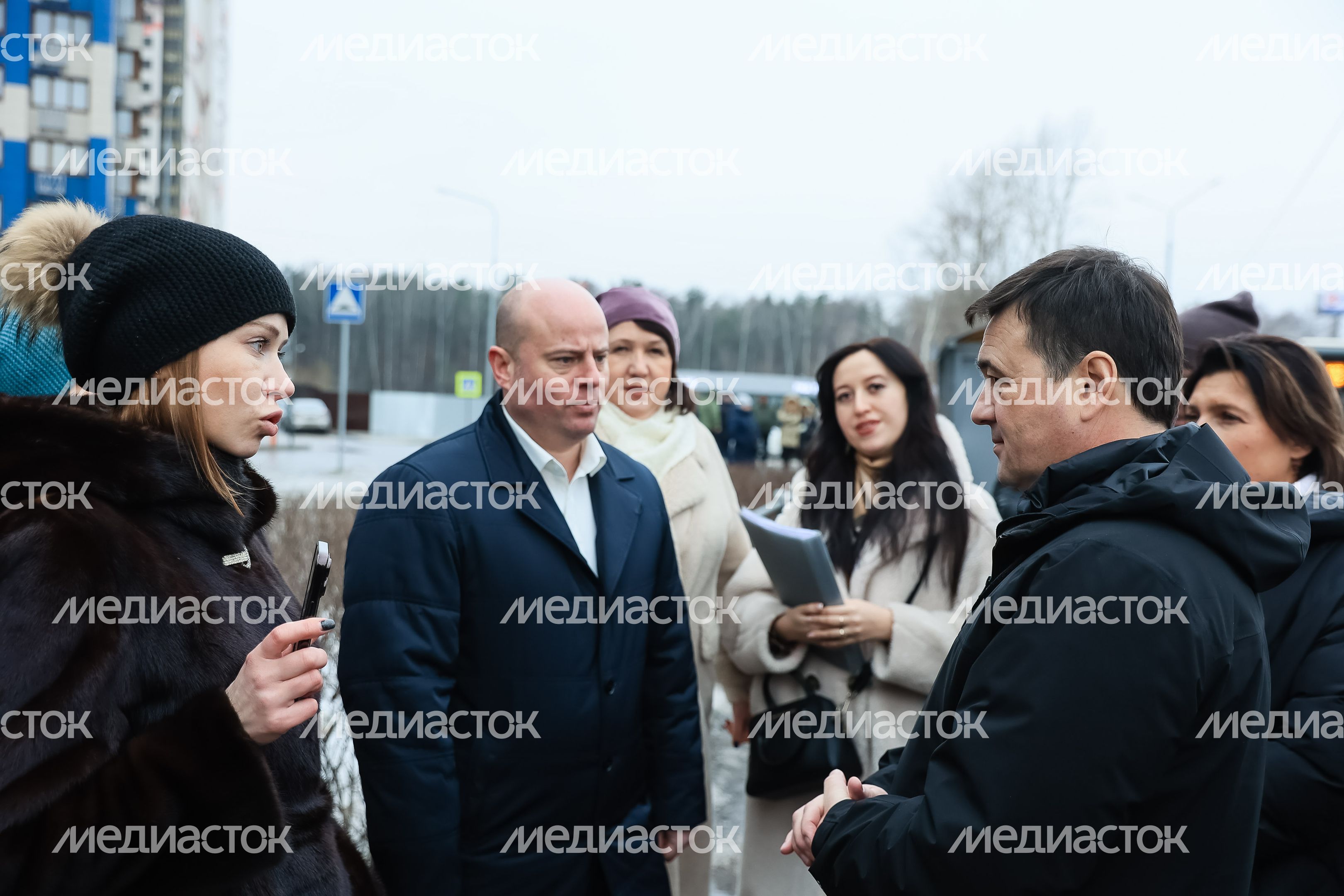 Посещение губернатором пересадочного узла в Котельниках