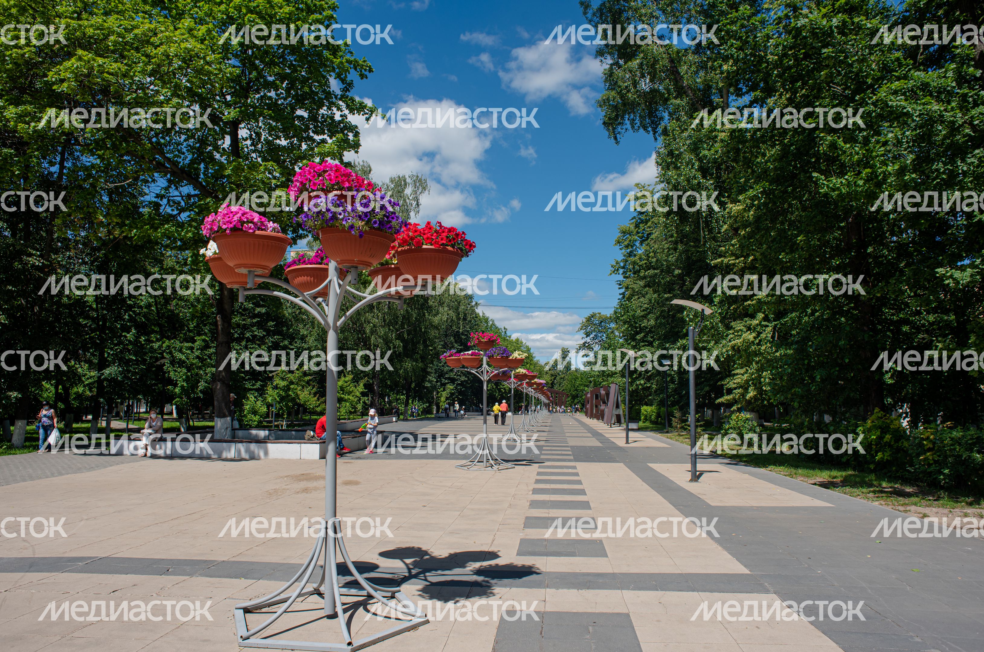 Летние виды города Ивантеевка