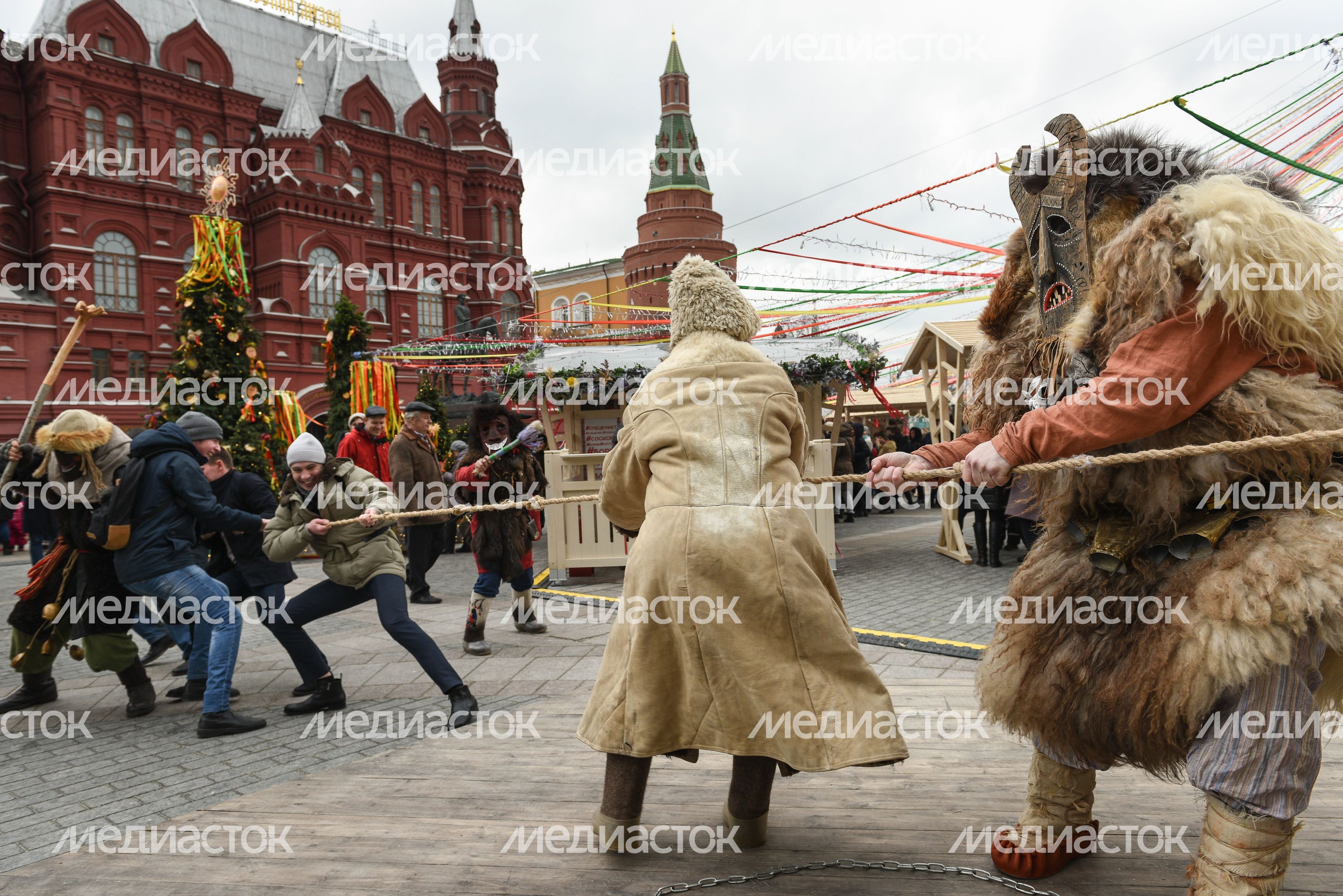 Открытие фестиваля «Московская Масленица»