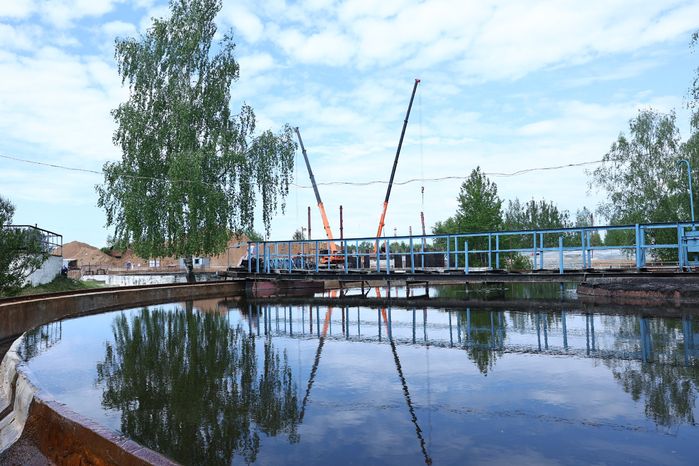 В Сергиевом Посаде продолжается строительство современного комплекса очистных сооружений