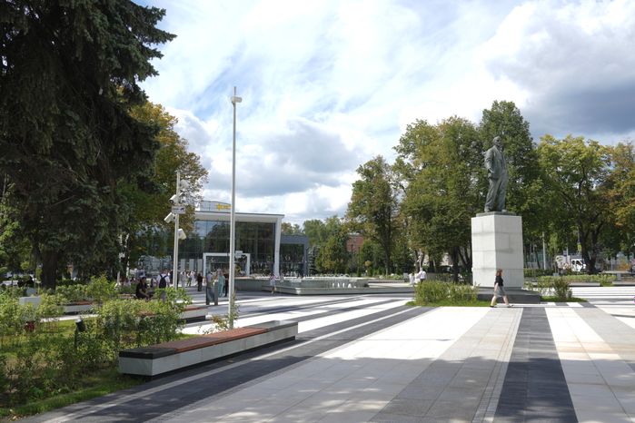 Благоустройство площади Мира в Мытищах