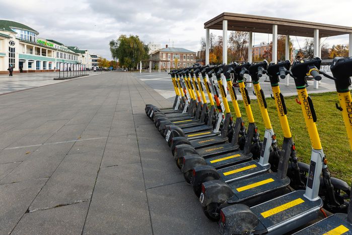 Самокаты в Ногинске осенью