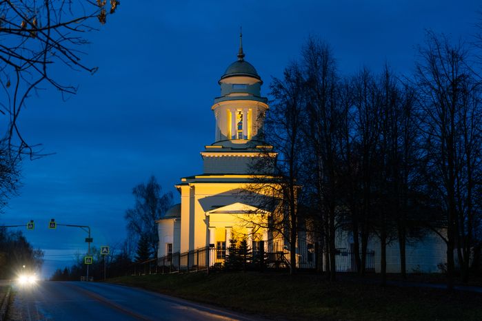 Церковь Троицы Живоначальной в селе Ершово Одинцовского округа