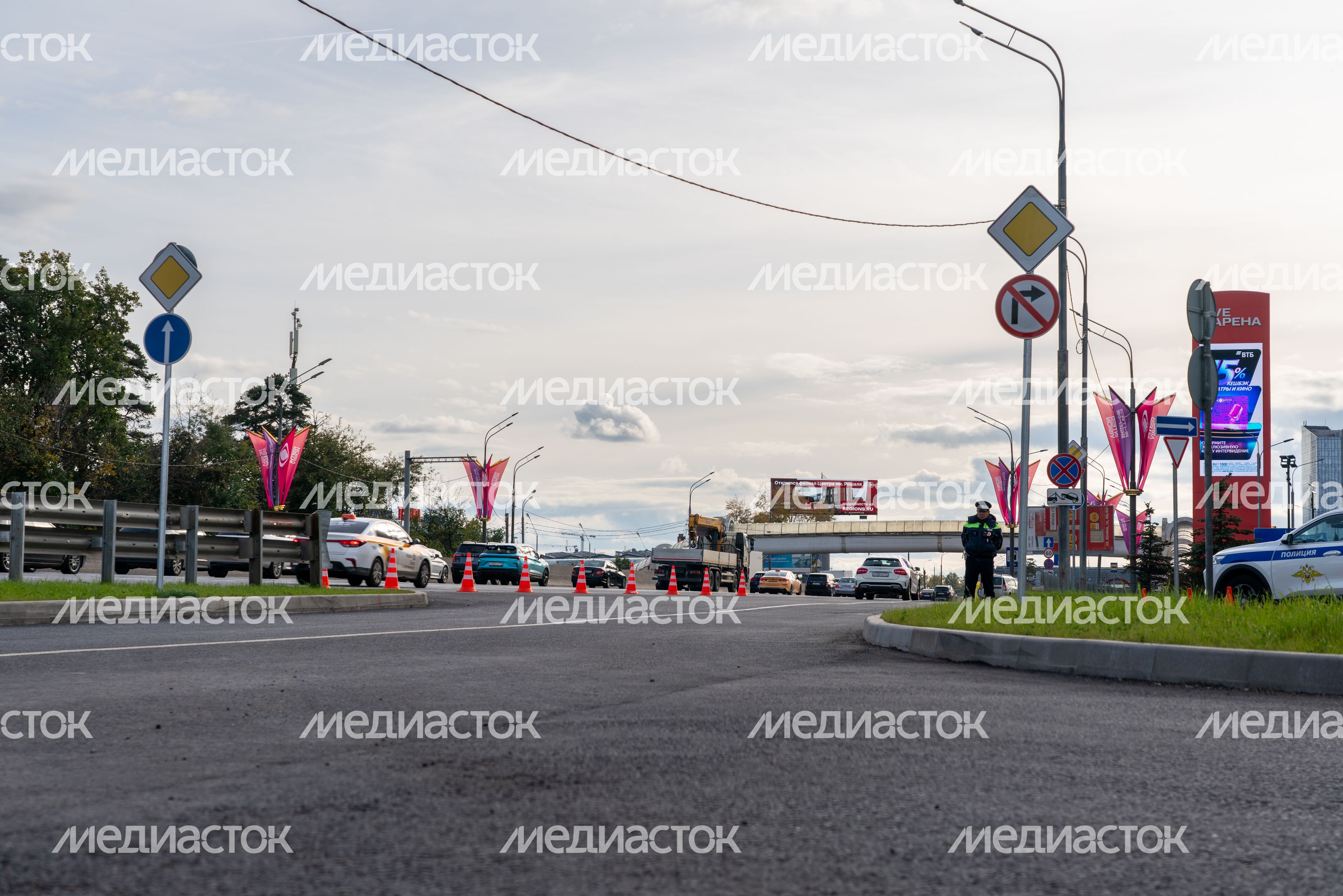 Новая автодорога в Одинцово к ТПУ «Сколково» Новая автодорога в Одинцово к ТПУ «Сколково»