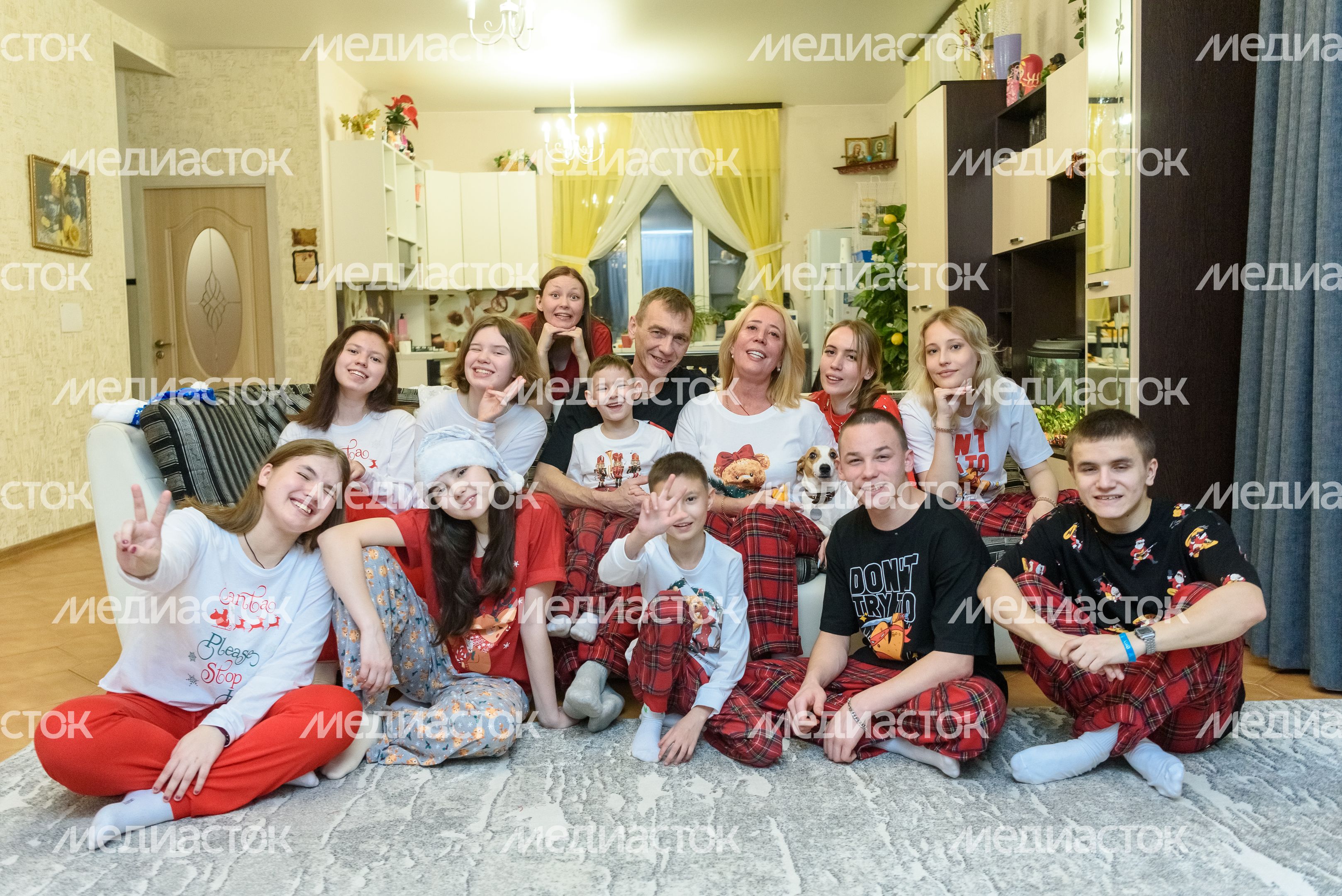 Многодетная семья в Балашихе