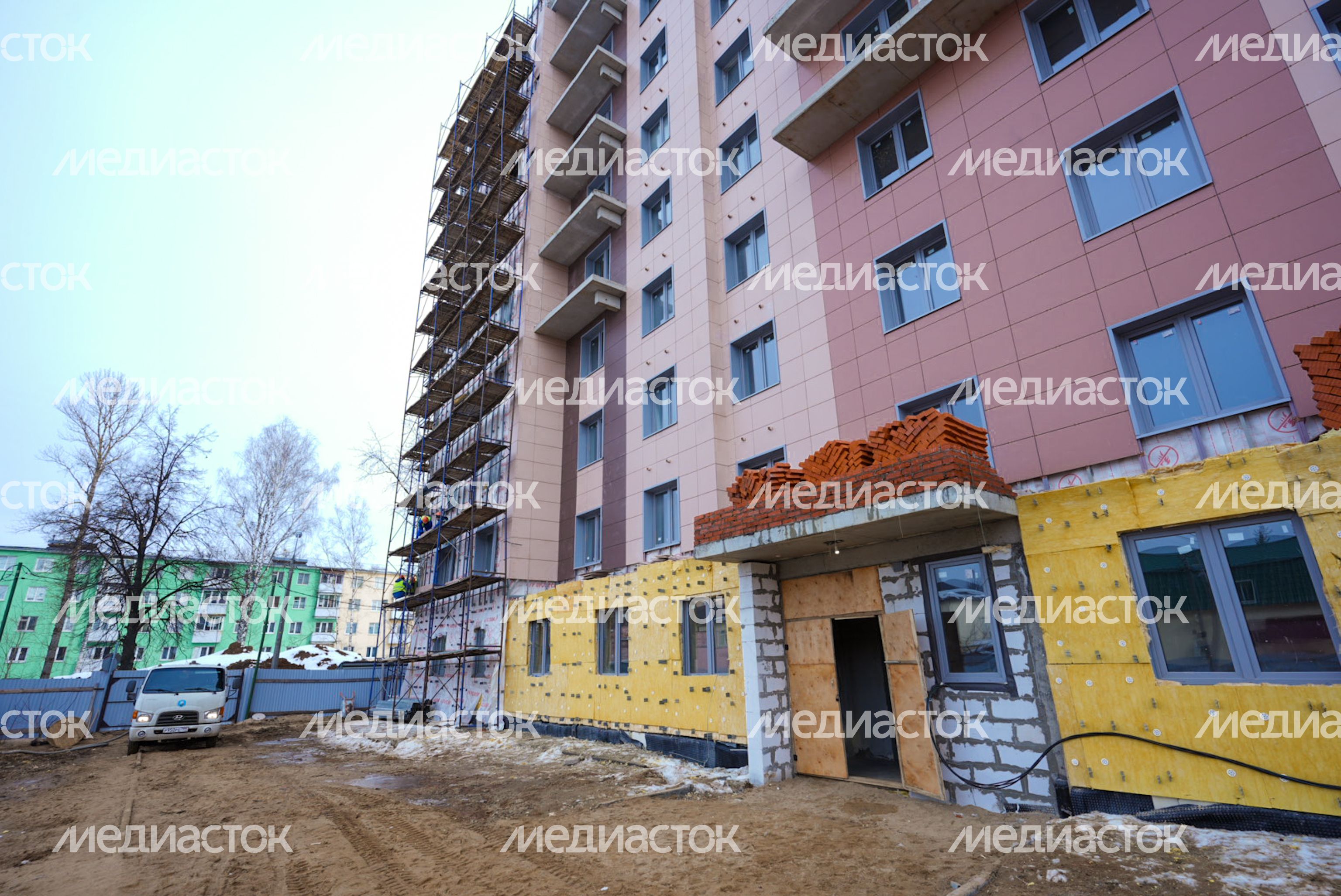 Губернатор проинспектировал расселение аварийного жилья в г.о. Клин