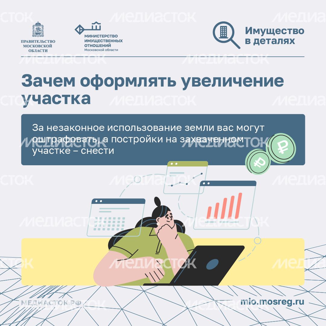 Как увеличить частный участок квадрат 09