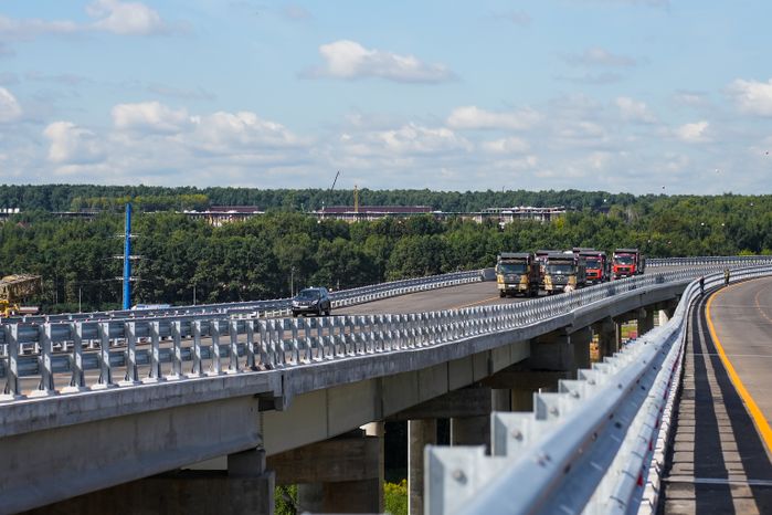 Открытие предпоследнего участка Южно-Лыткаринской автодороги
