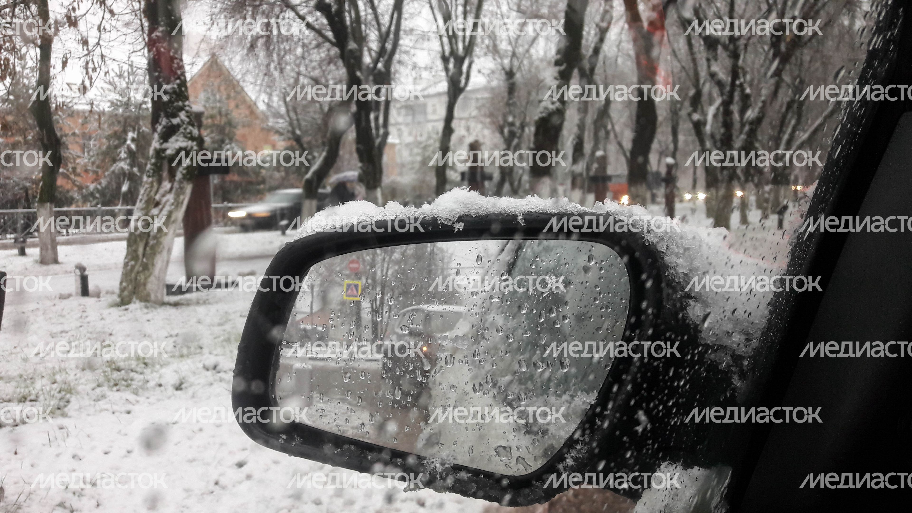 Снегопад в Москве и Подмосковье
