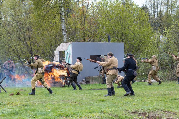 Военно-историческая реконструкция "Третий удар. Освобождение Крыма"