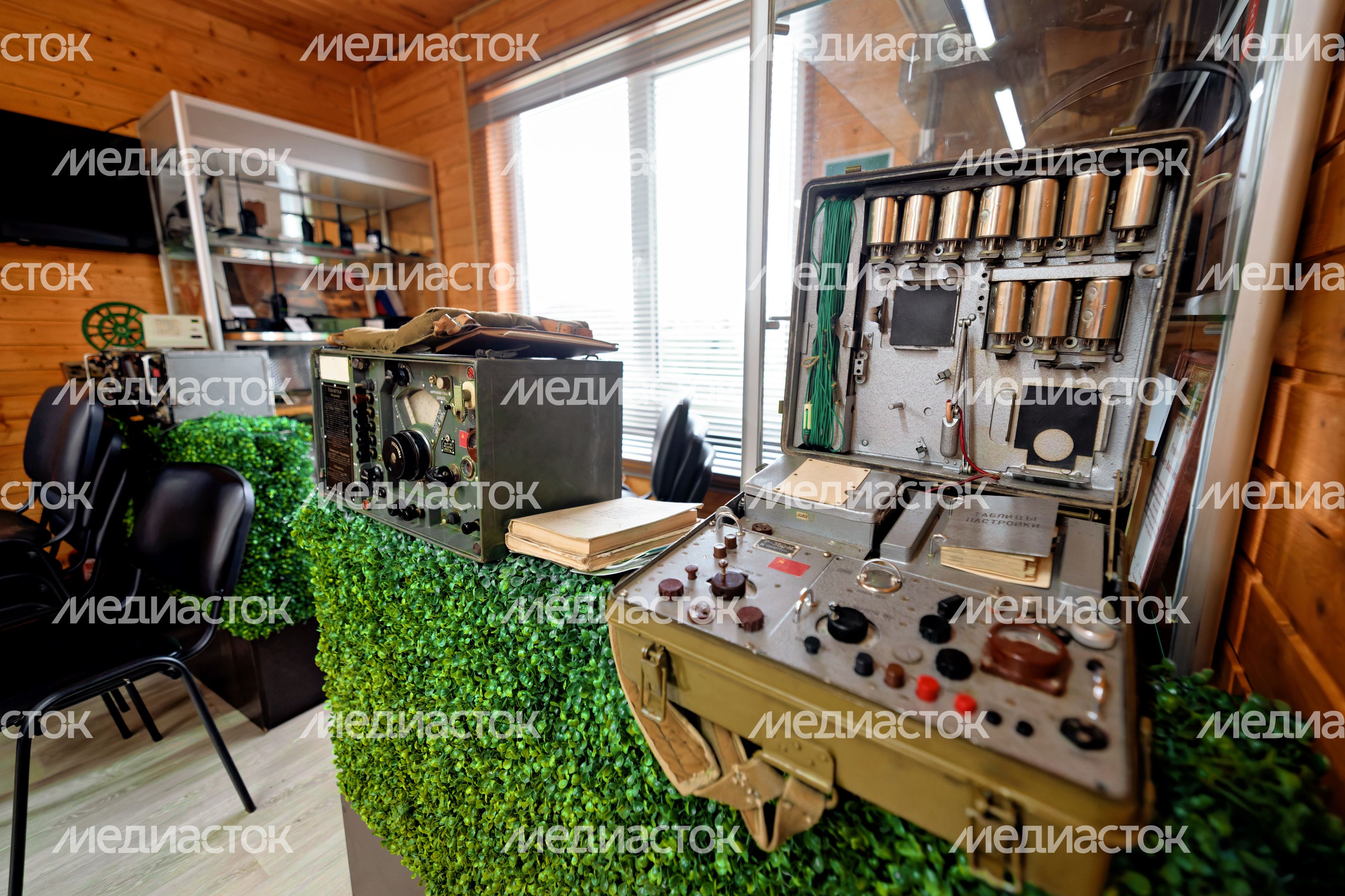 Городок военных связистов у Центра военно-тактических игр в Центральном парке «Патриот» Одинцовского округа