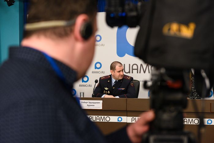 Пресс-конференция начальника УНК ГУ МВД России по Московской области