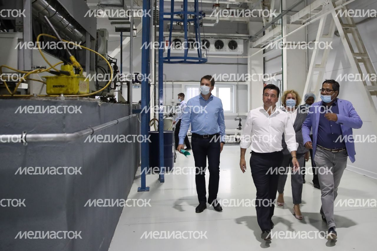 Встреча Губернатора Подмосковья с управляющим директором «Uflex Group» Ашоком Чатурведи