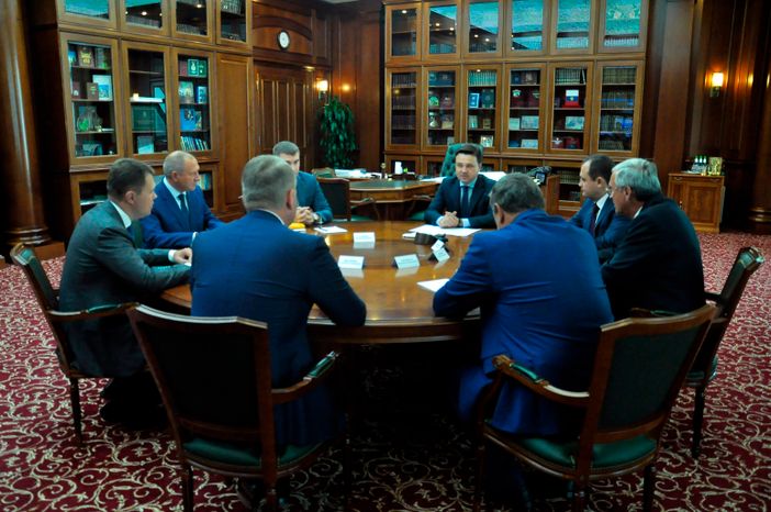 Андрей Воробьев встретился с руководством Мособлдумы