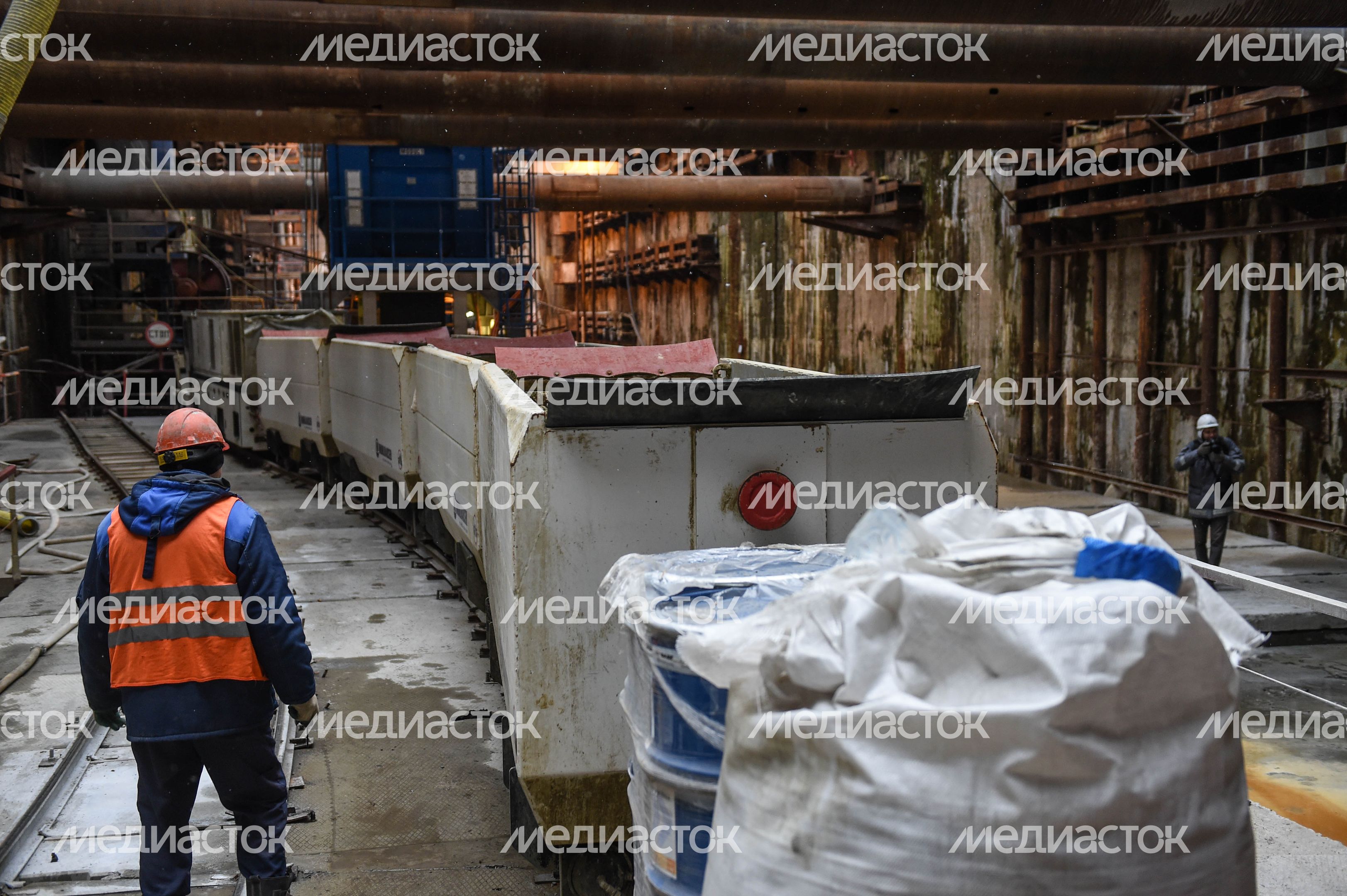 Строительство Кожуховской ветки Московского метрополитена
