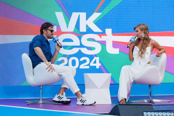 Актриса Алла Михеева на VK Fest -2024 в московских "Лужниках"