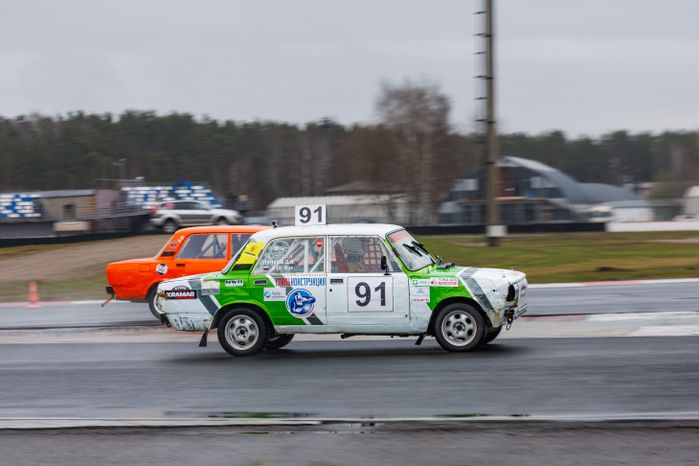 Открытие сезона ралли-кросса на гоночной трассе ADM Raceway в Мячково округа Люберцы