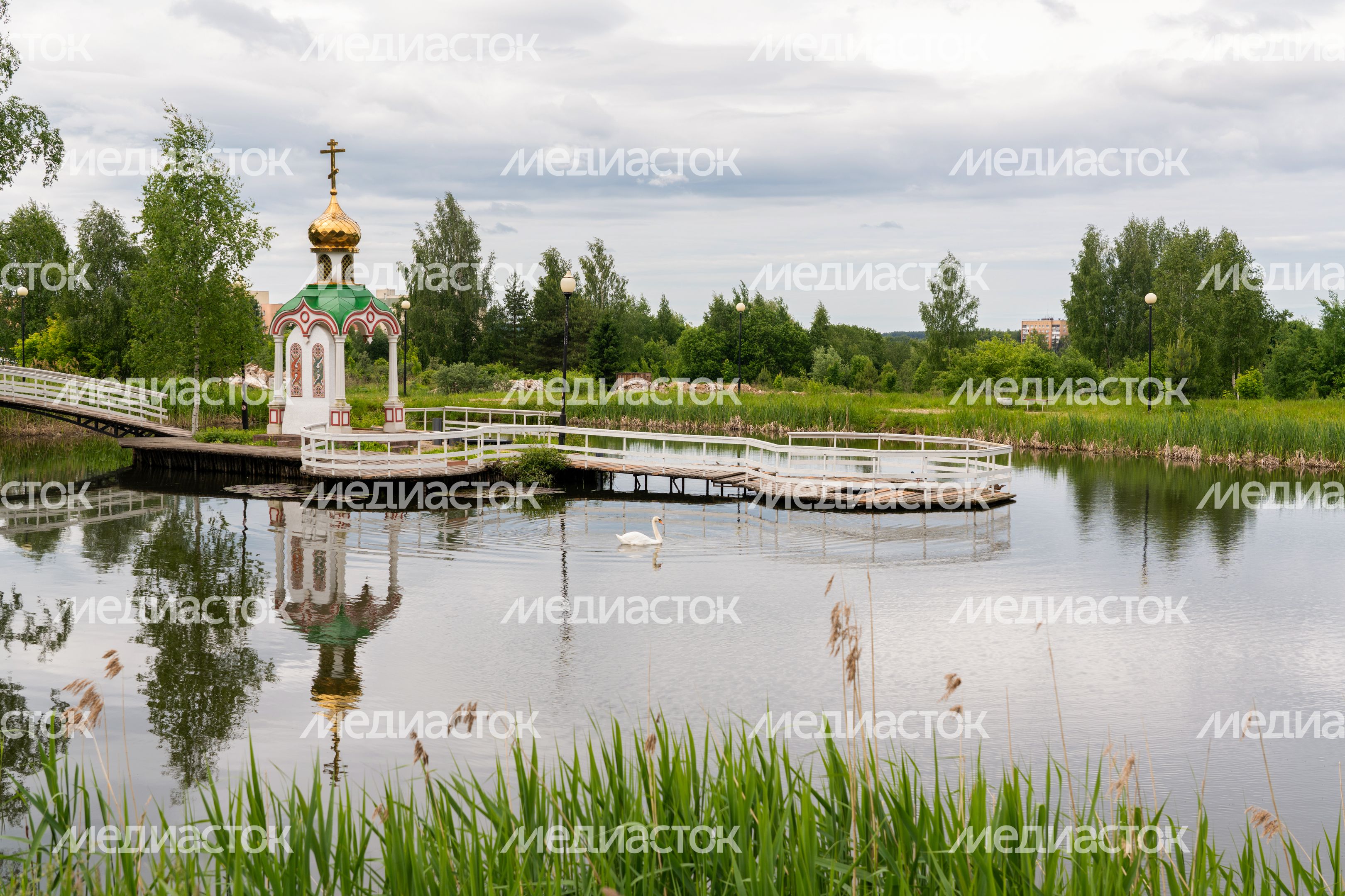 Демьяновский парк в Клину
