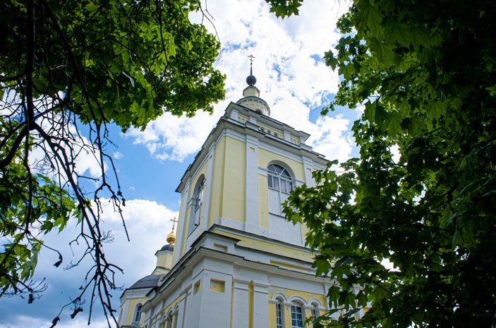 Весенние виды города Руза