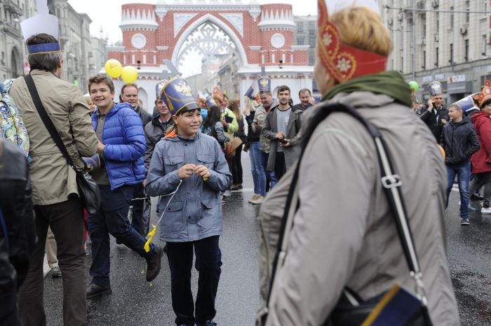 Празднование Дня города в Москве