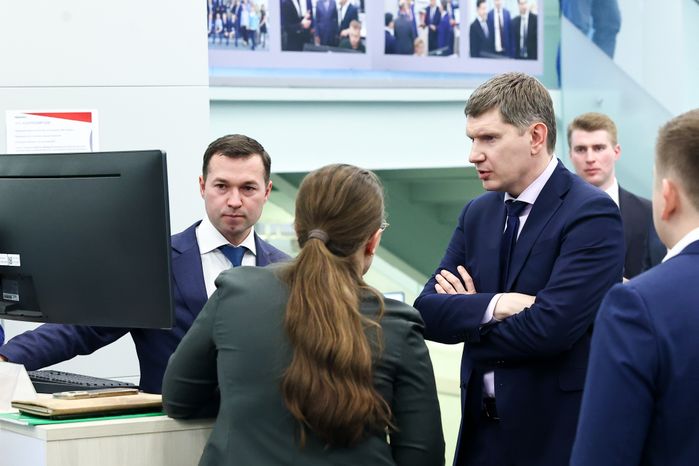 Встреча губернатора и министра​ экономразвития РФ
