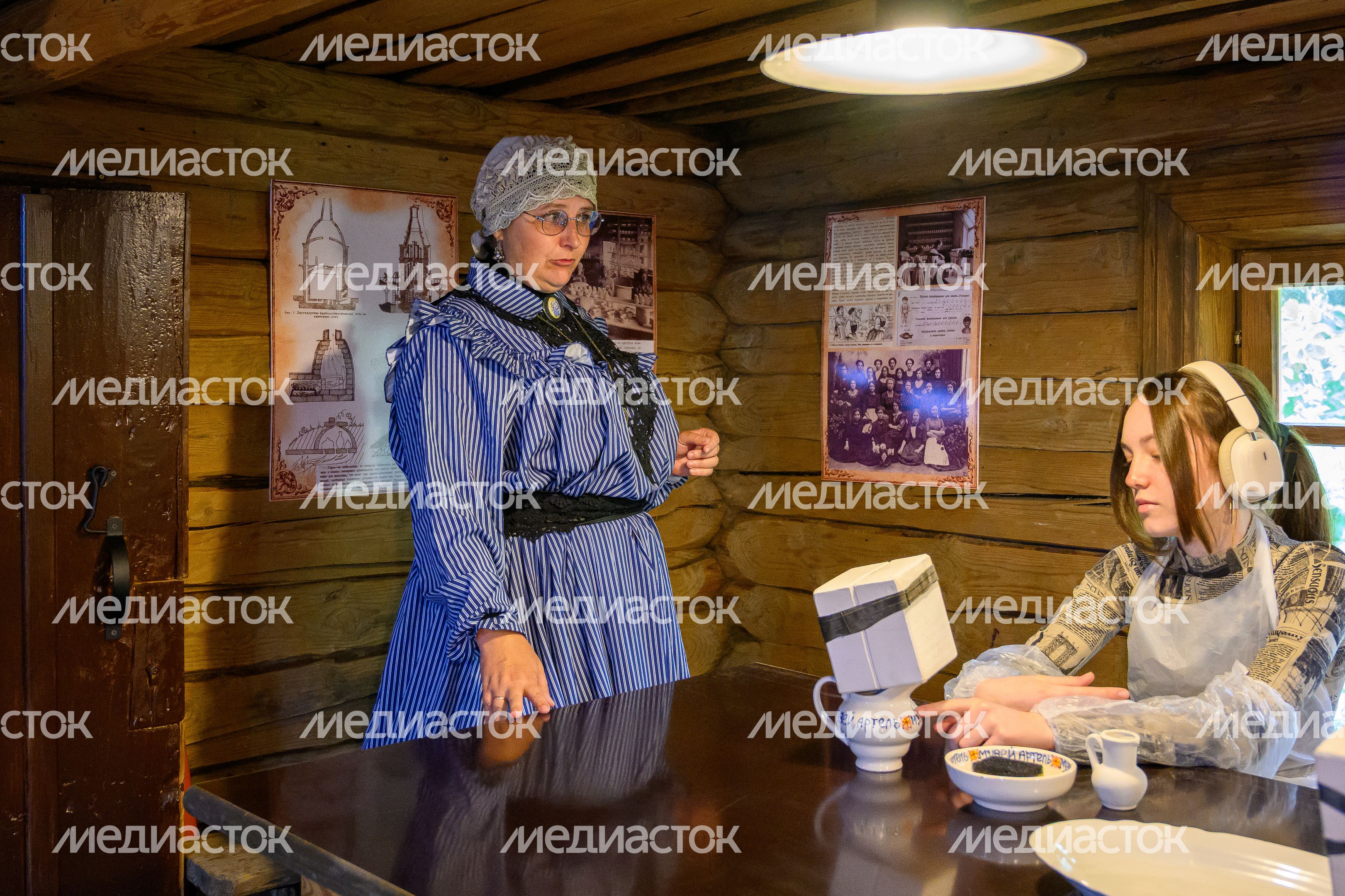 История промысла росписи фарфора в стиле гжель в музее-мастерской «Артель» в деревне Турыгино Раменского округа