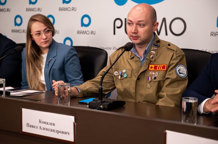 Пресс-конференция по организации «Добрых комнат» в Подмосковье