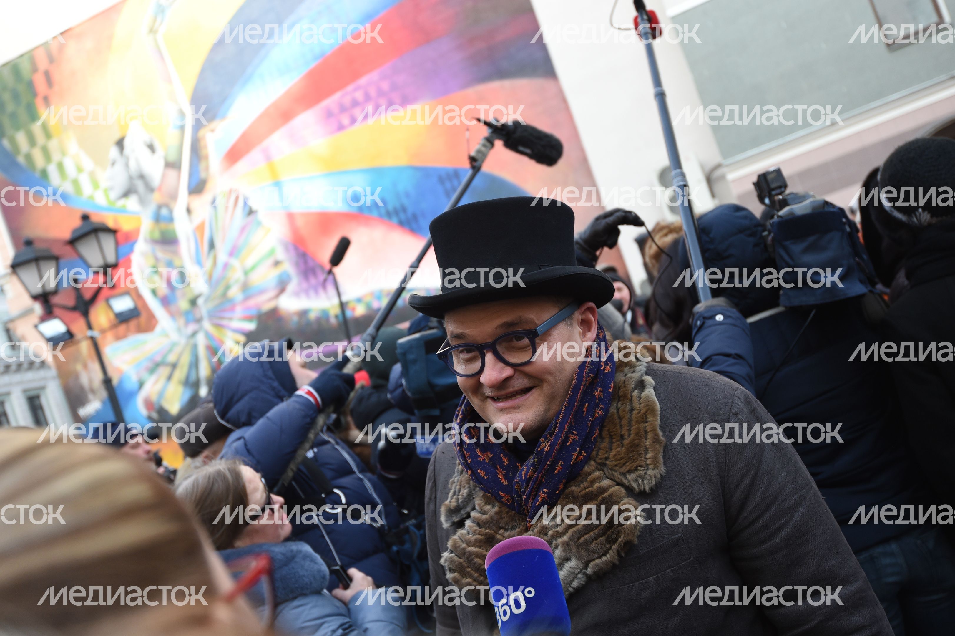Церемония открытия памятника Майе Плисецкой