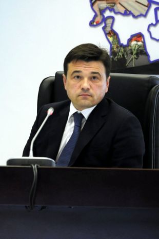 Андрей Воробьев с рабочим визитом в Химках