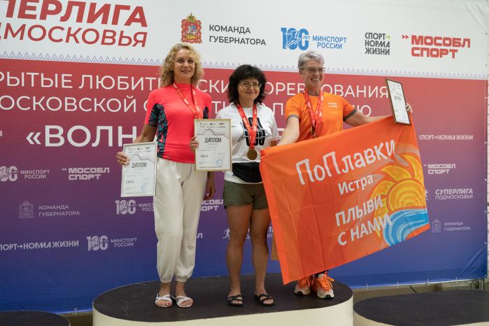Соревнования по плаванию "Волна здоровья" в Рузе