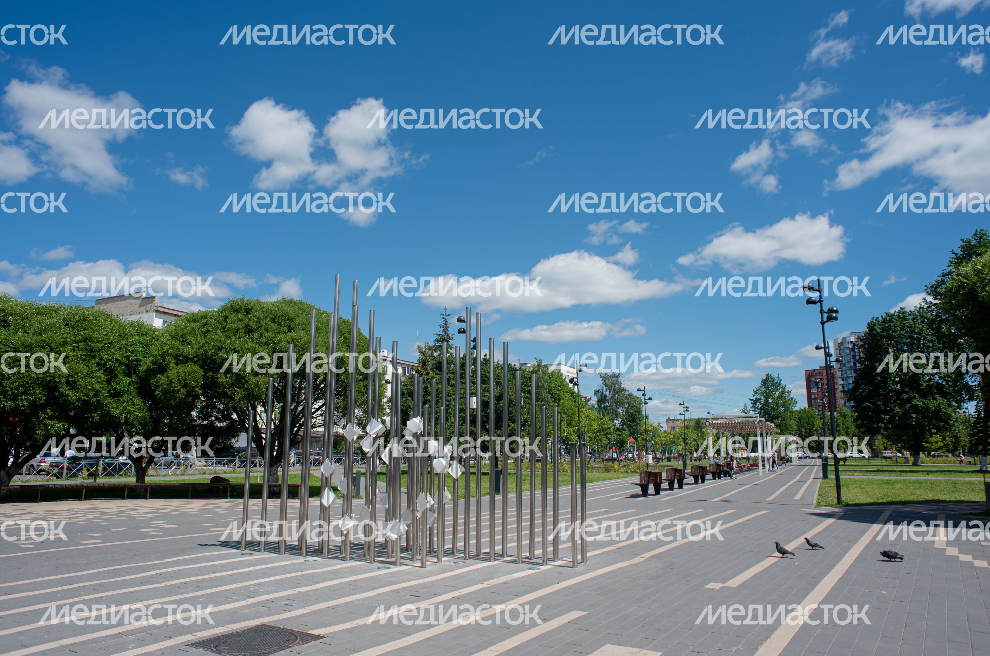 Летние виды города Ивантеевка
