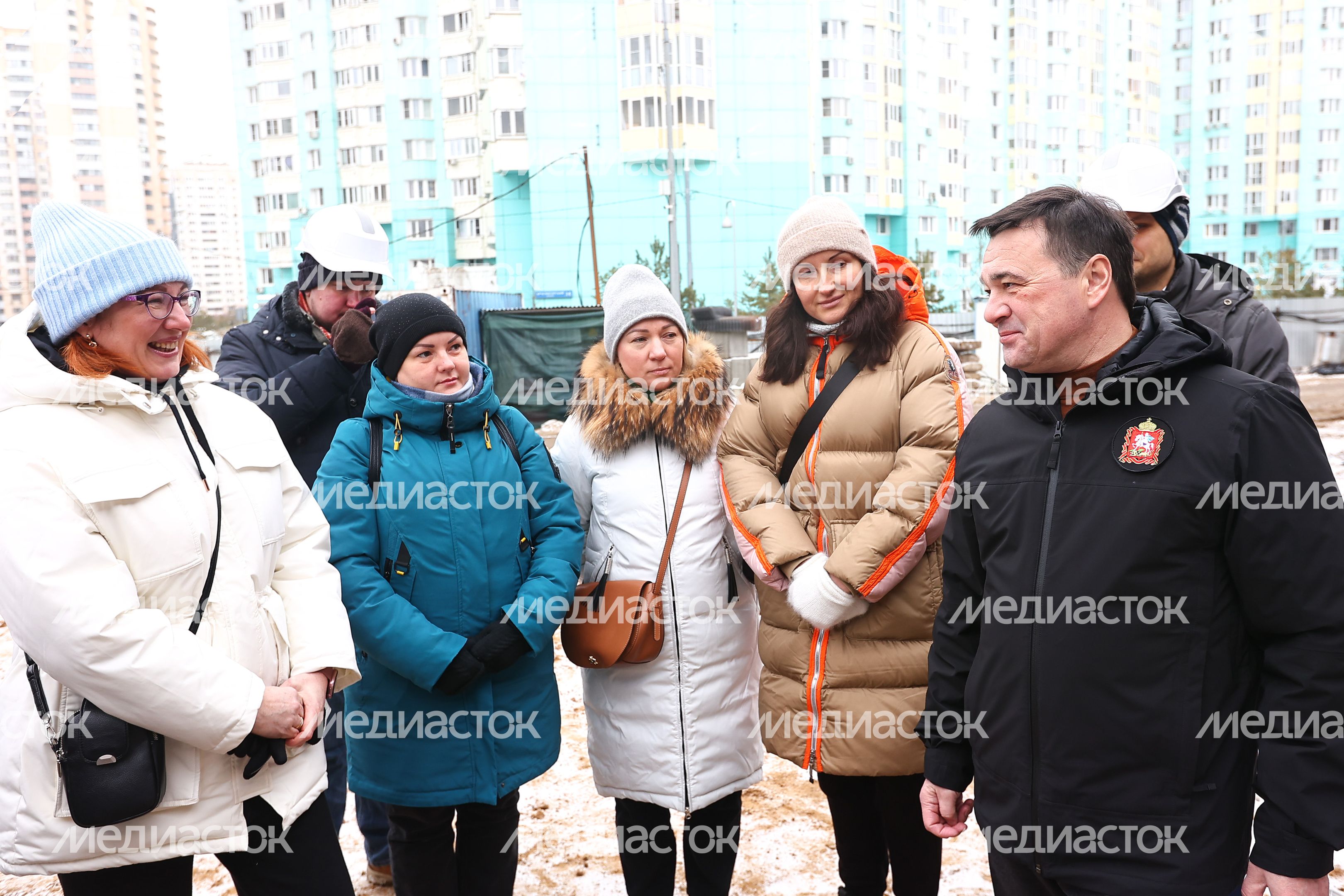 Проверка губернатором образовательного комлекса в Красногорске​