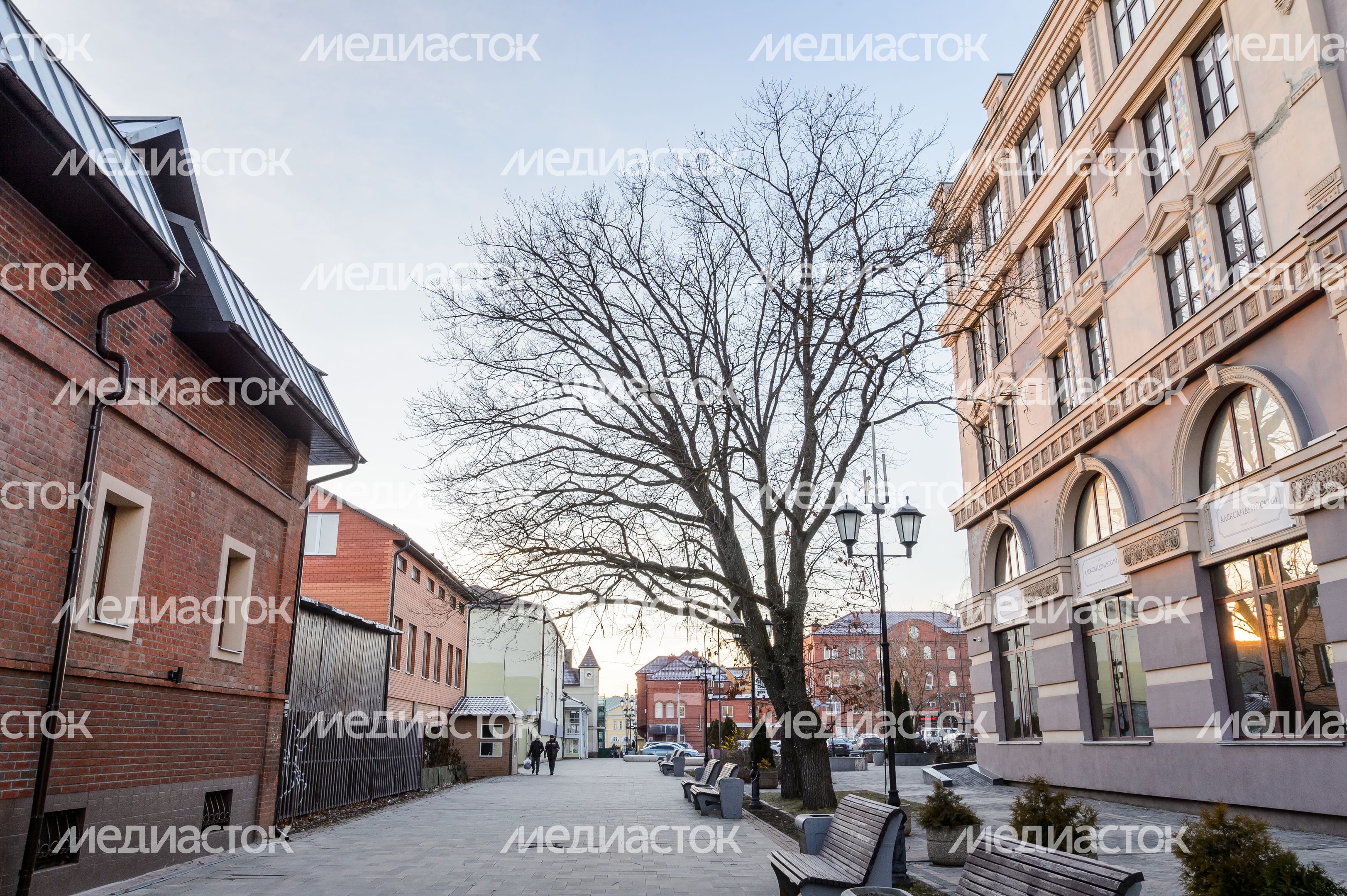 Сергиев Посад. Улица Карла Маркса. Зима Сергиев Посад. Улица Карла Маркса. Зима