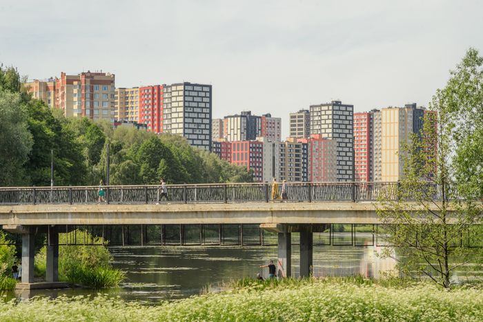 Мост Влюбленных в Балашихе