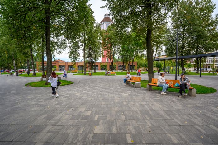 Сквер Карла Маркса в Ногинске Богородского округа