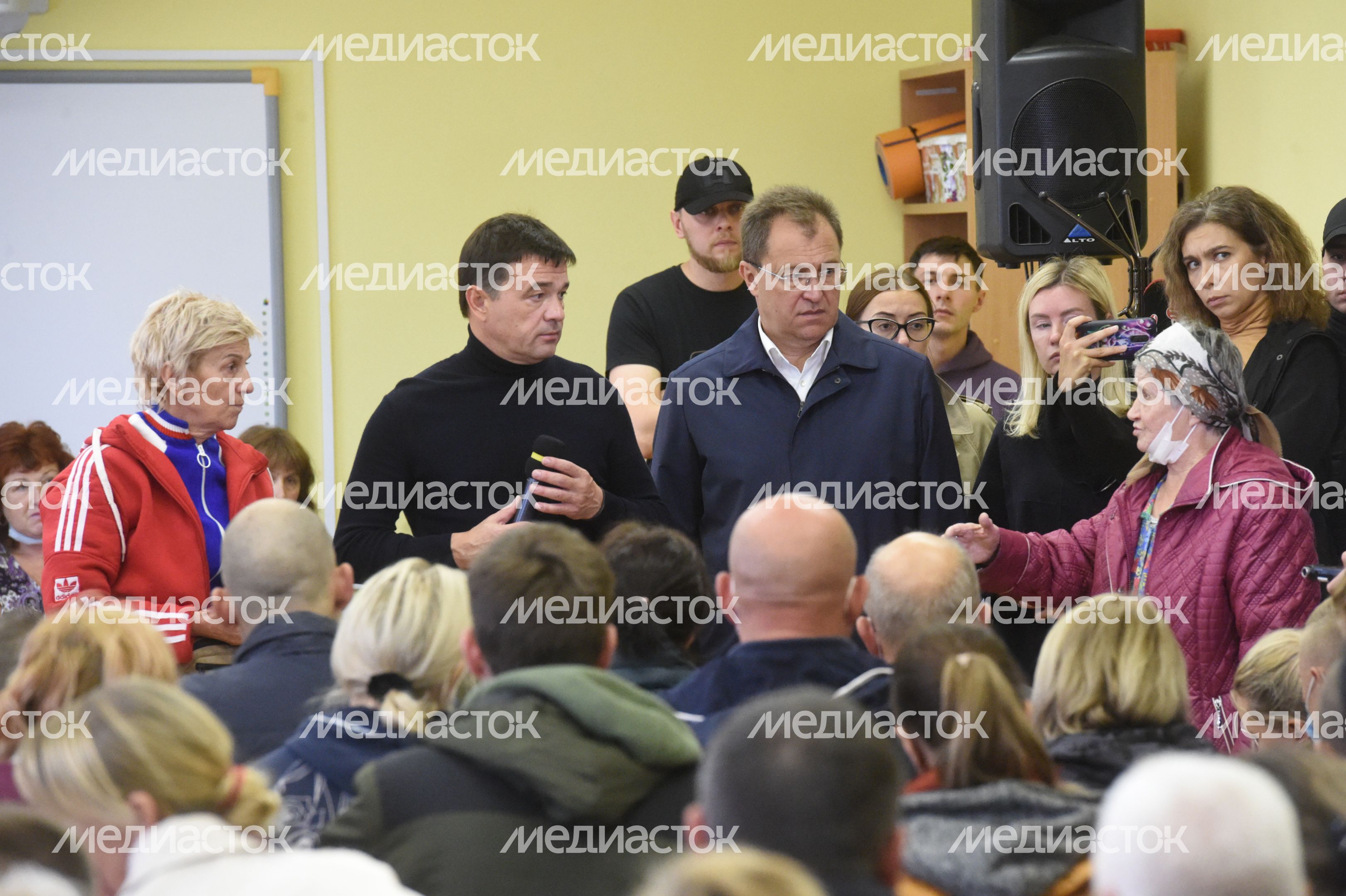 Кадры с места взрыва газа в жилом доме в Ногинске