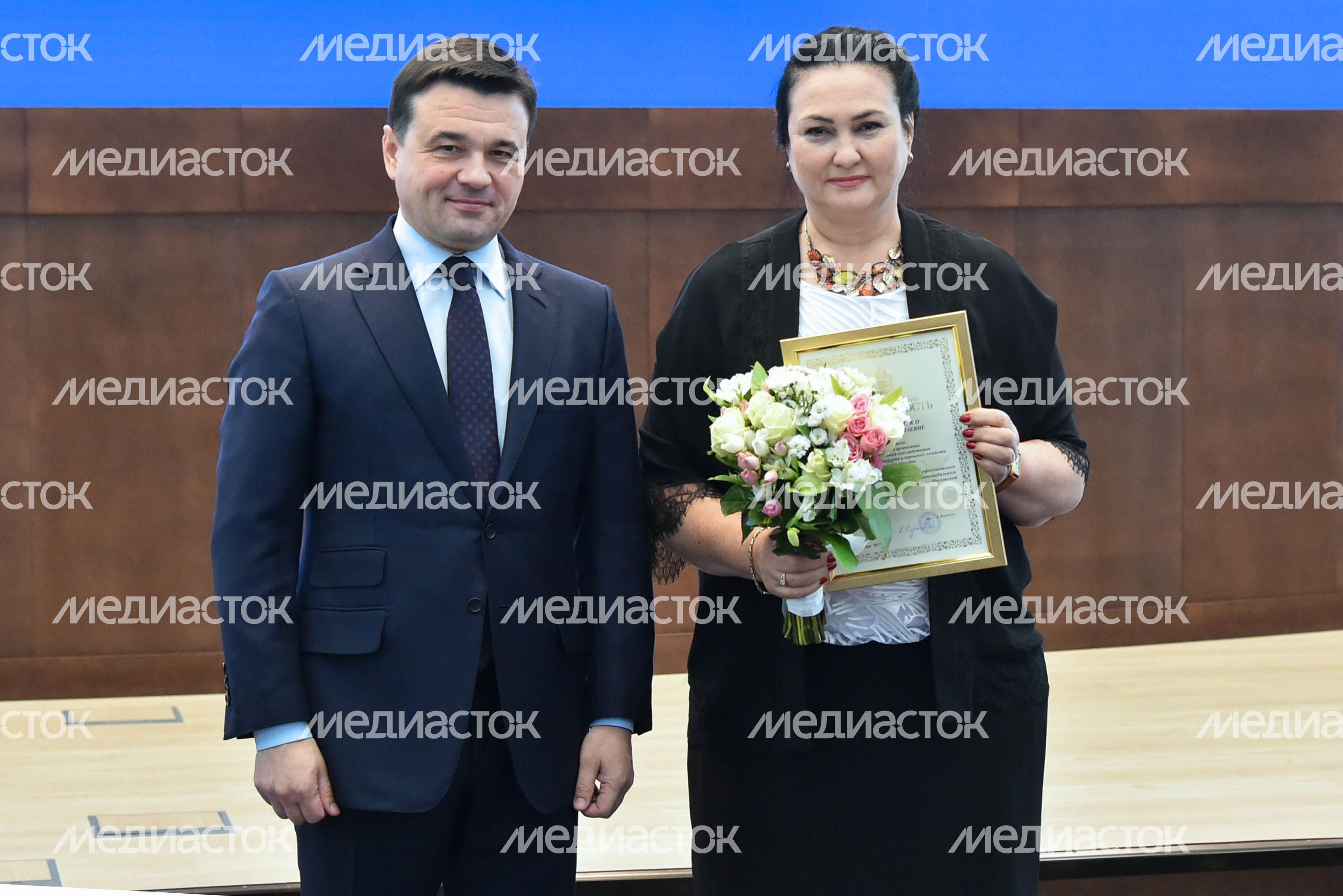 Награждение работников автомобильного и городского транспорта Подмосковья