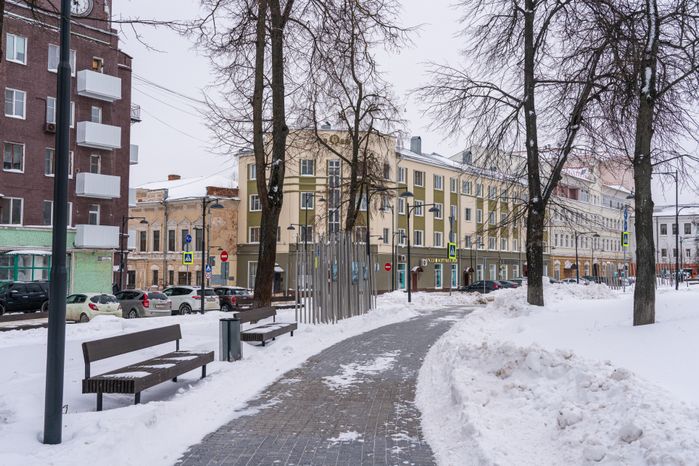 Серпухов. Виды города. Зима
