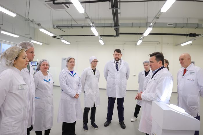 Андрей Воробьев запустил производство высокотехнологичной продукции в Подмосковье