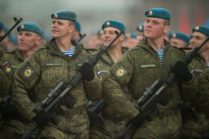 Репетиция Парада Победы в Алабино