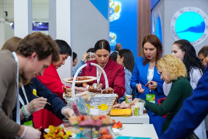 Стенд Подмосковья на XXVI российской агропромышленной выставке "Золотая осень"