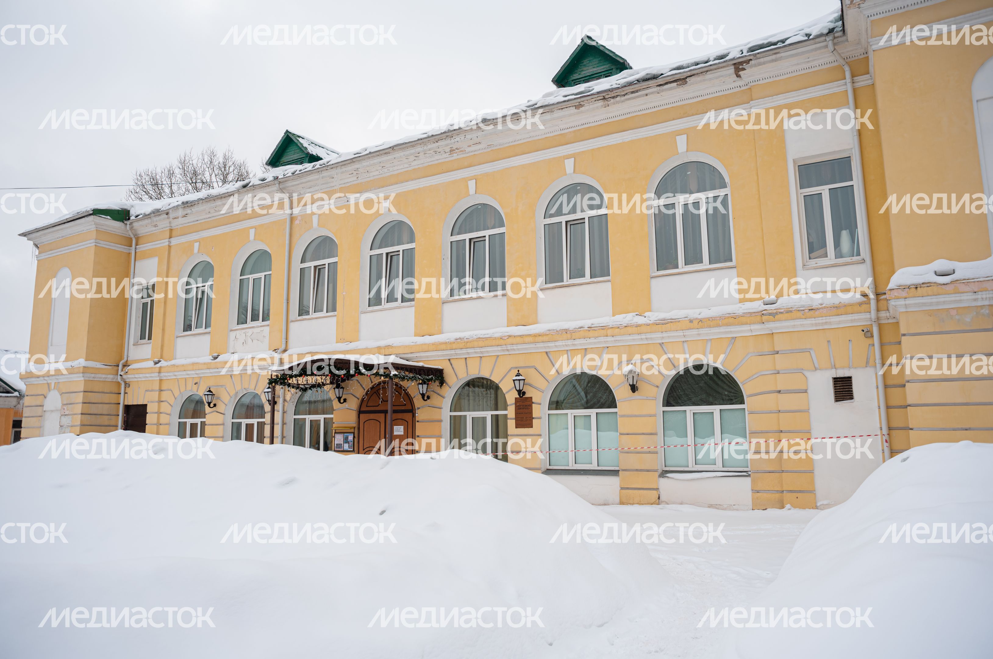 Зимние виды города Солнечногорск