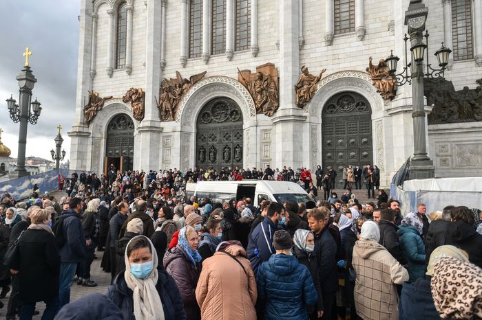 Отпевание протоиерея Димитрия Смирнова