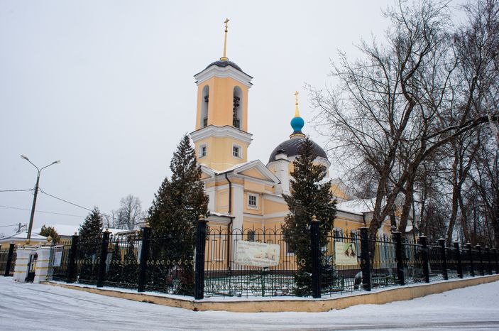 Зимние виды города Королёв